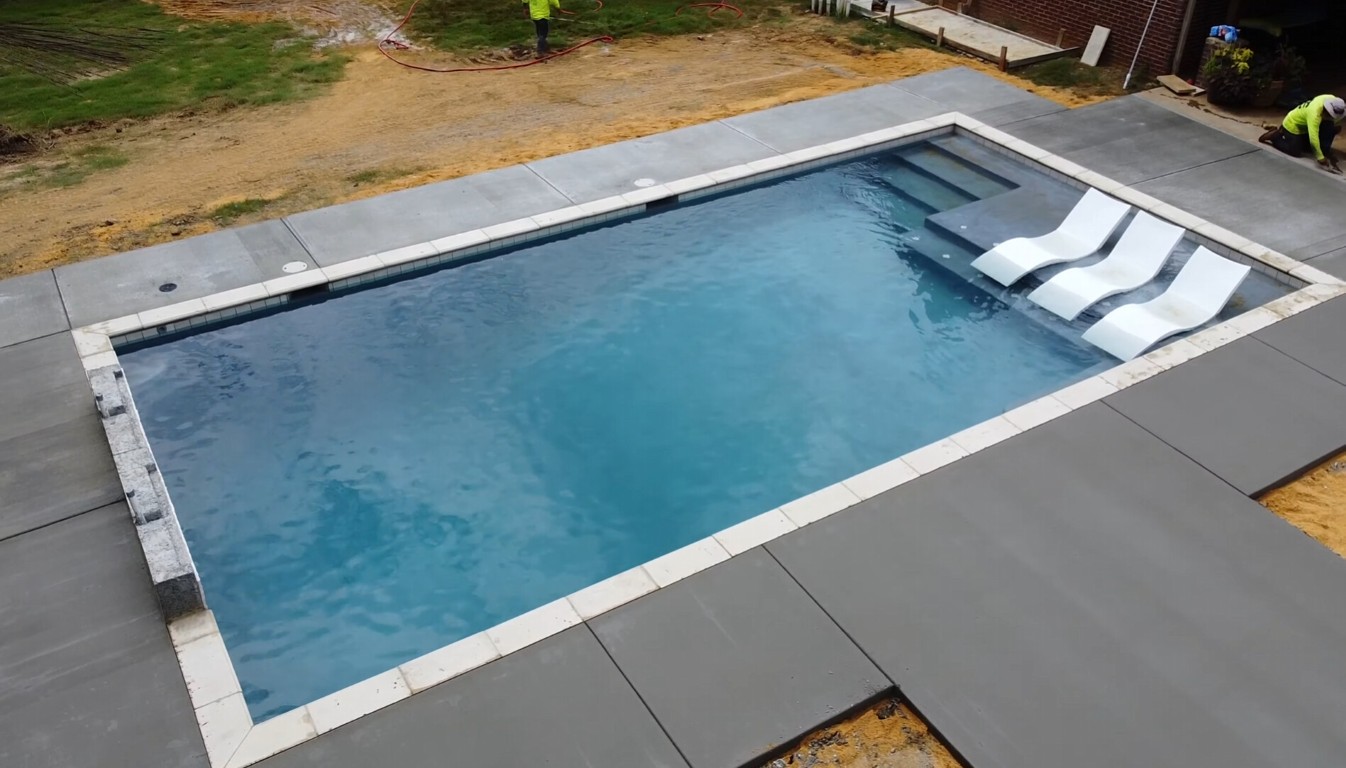 Concrete Pool Decks - Professional concrete services in Socorro, TX